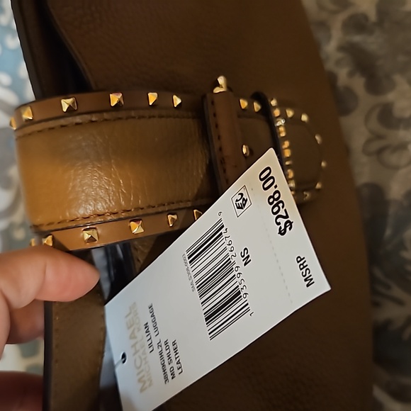 MICHAEL Michael Kors chocolate brown shoulder bag - Picture 6 of 6